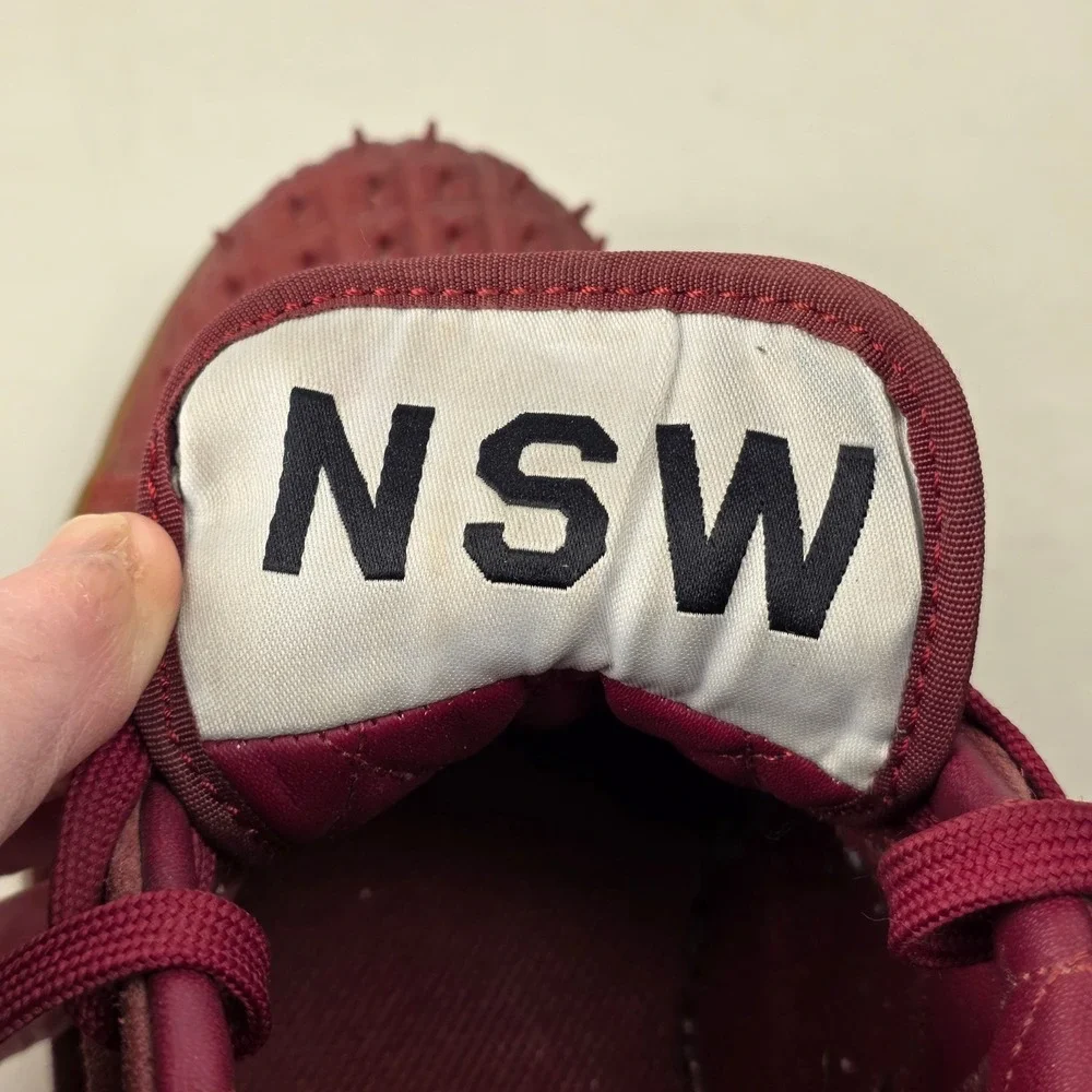 Nike‎ LeBron 13 Lifestyle Team Red Gum Brown Suede Studded 806396-600 Mens 8
